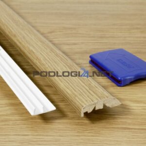 INCIZO "5w1" - profil wielofunkcyjny dostępny w każdym kolorze paneli laminowanych Quick-step