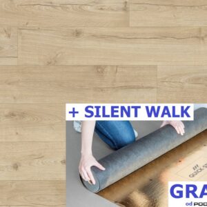 IMU1847 panele + podkład 1gr | dąb KLASYCZNY BEŻOWY Quick-step grube panele IMPRESSIVE ULTRA AC5 12mm