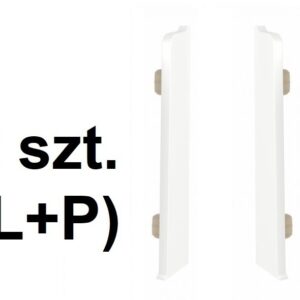 do listew Arbiton VIGO 80 -- zaślepka ZAKOŃCZENIE PCV (2szt) lewe i prawe -- Z 1 -- BIAŁA 1 01 RAL9003