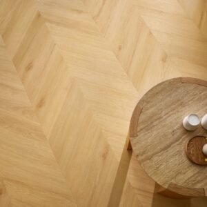 CLC 227 dąb VIRGIN CHEVRON panele WINYLOWE na KLIK wzór JODŁY FRANCUSKIEJ 60x12cm - Arbiton AMARON HB