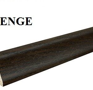 ◊ H=4cm dąb WENGE / AFFOGATO, listwa przypodłogowa fornirowana - P10, DŁ=2,20m - tylko od 10szt