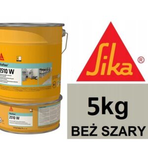 ŻYWICA do GARAŻU sikafloor 2510W RAL 7032 farba epoksydowa na posadzkę 5kg wewnętrzna, na beton‚