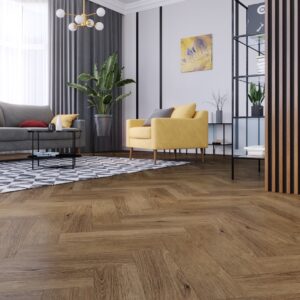 CA 147 dab GEORGETOWN Herringbone panele WINYLOWE na KLIK wzór JODEŁKI 59x15cm - Arbiton AMARON HB
