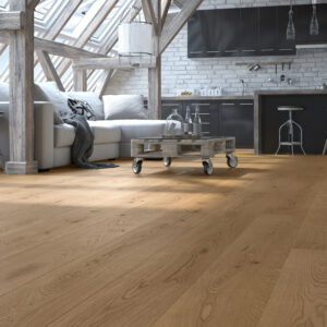 ART OF NATURE - dąb RUSTIC 1R SMOKED & SMOKED lakier supermat szczotkowany 4mV 5G; GR.14mm -klasa 1-Balticwood