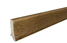 ◊ H=6cm DĄB HONEY lakier półmat, LISTWA fornir - P20, DŁ=2,20m